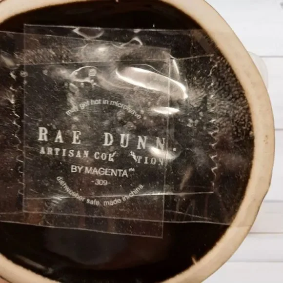 Rea Dunn Black Cat Mug BEWARE With Lid 16oz - Picture 4 of 4